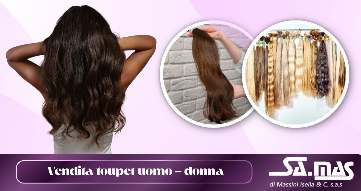 vendita extension di capelli veri a piacenza da sa mas