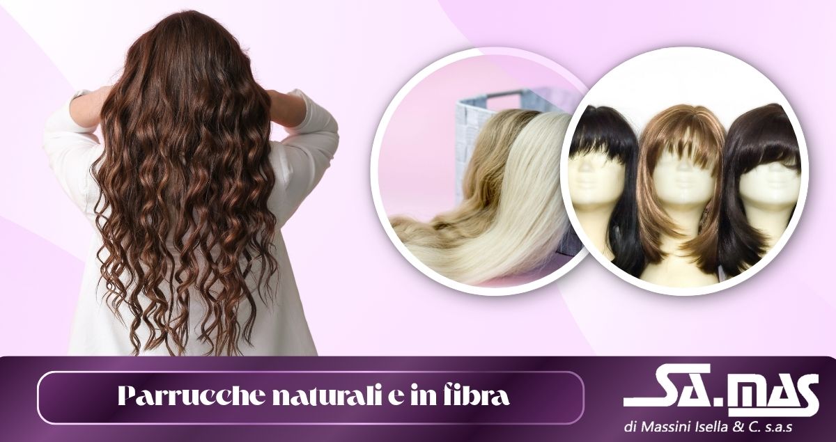 vendita parrucche naturali e in fibra a piacenza da sa mas
